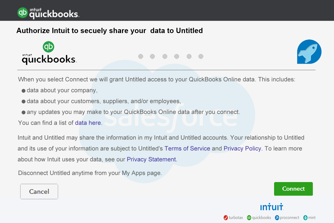 screenshot of QuickBooks Bi-Directional Synchronizer